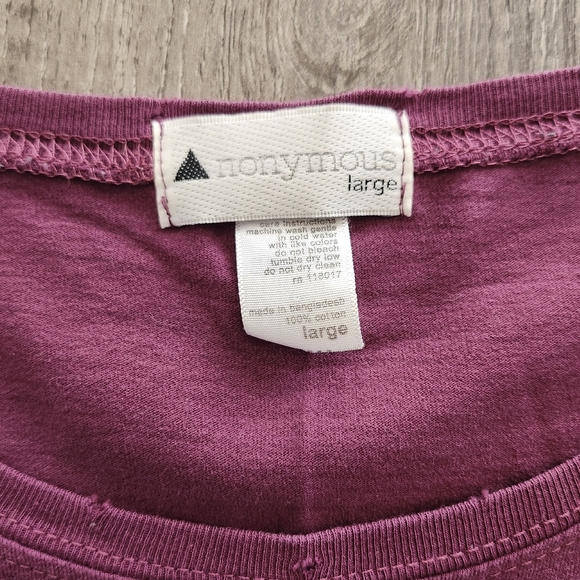 In Memory Of When I Cared Anonymous Tee - Picture 2 of 3